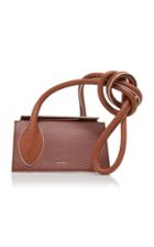 Moda Operandi Yuzefi Tortilla Knotted Textured-leather Bag