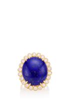 Erica Courtney Lapis And Diamond Easter Egg Ring
