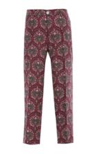 For Restless Sleepers Ornamental Geometry Twill Tartaro Pant