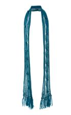 Anna Sui James Coviello For Anna Sui Mohair Bobble & Cable Knit Scarf