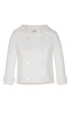 Courrges Double Breasted Cropped Jacket