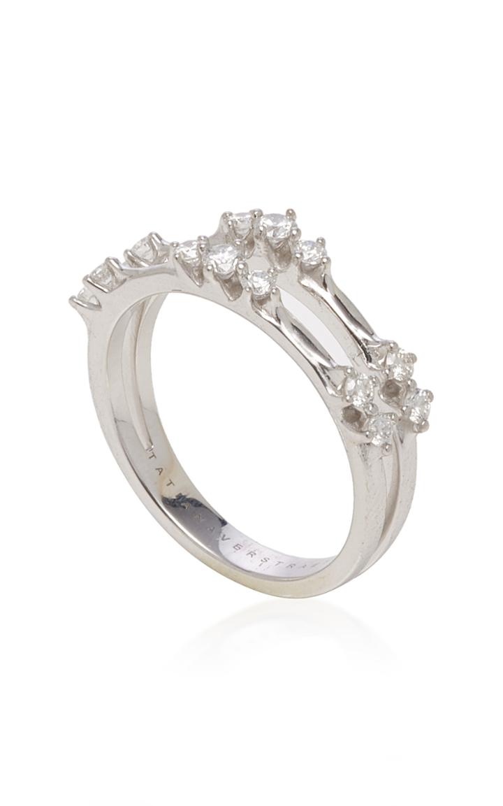 Tatiana Verstraeten Basic Frosted Double Phalange Ring