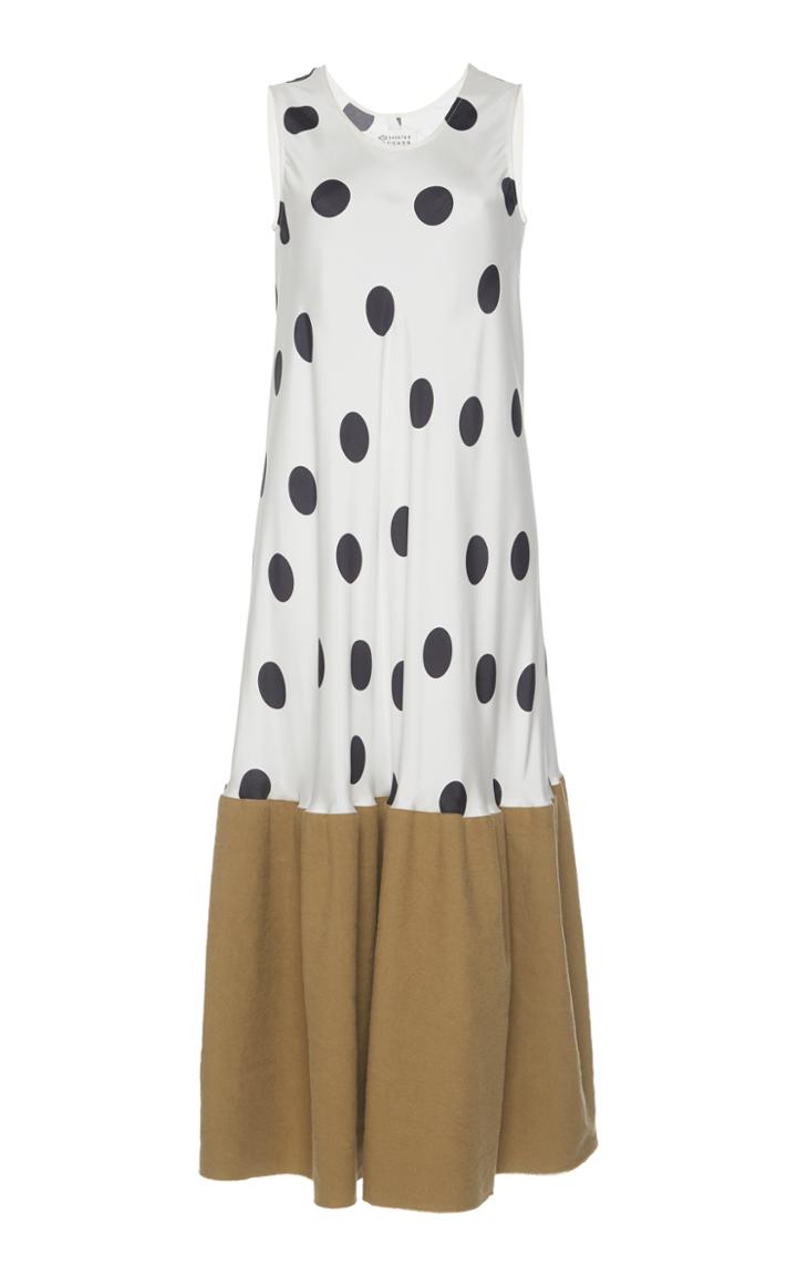 Maison Margiela Polka Dot Midi Tank Dress