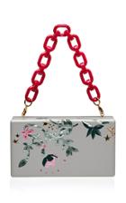 Edie Parker Jean Vines Acrylic Clutch