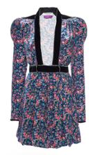 Moda Operandi Philosophy Di Lorenzo Serafini Liberty Floral-print Velvet Dress