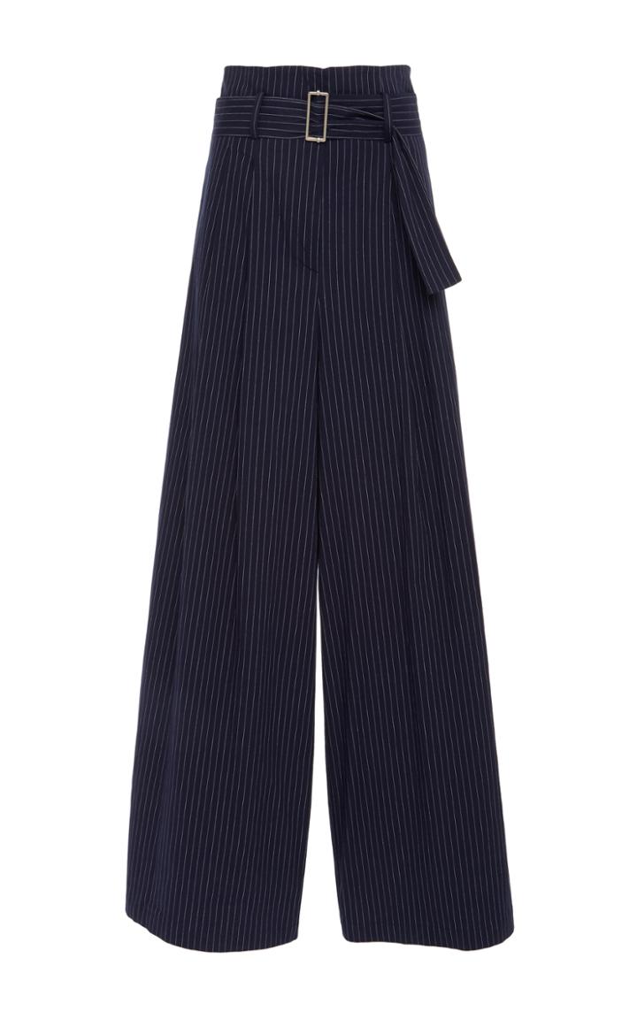 Sea Pleated Zoot Suit Pants