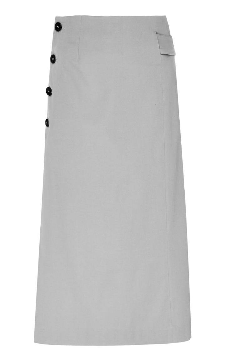 Rokh Concealed Belted Skirt