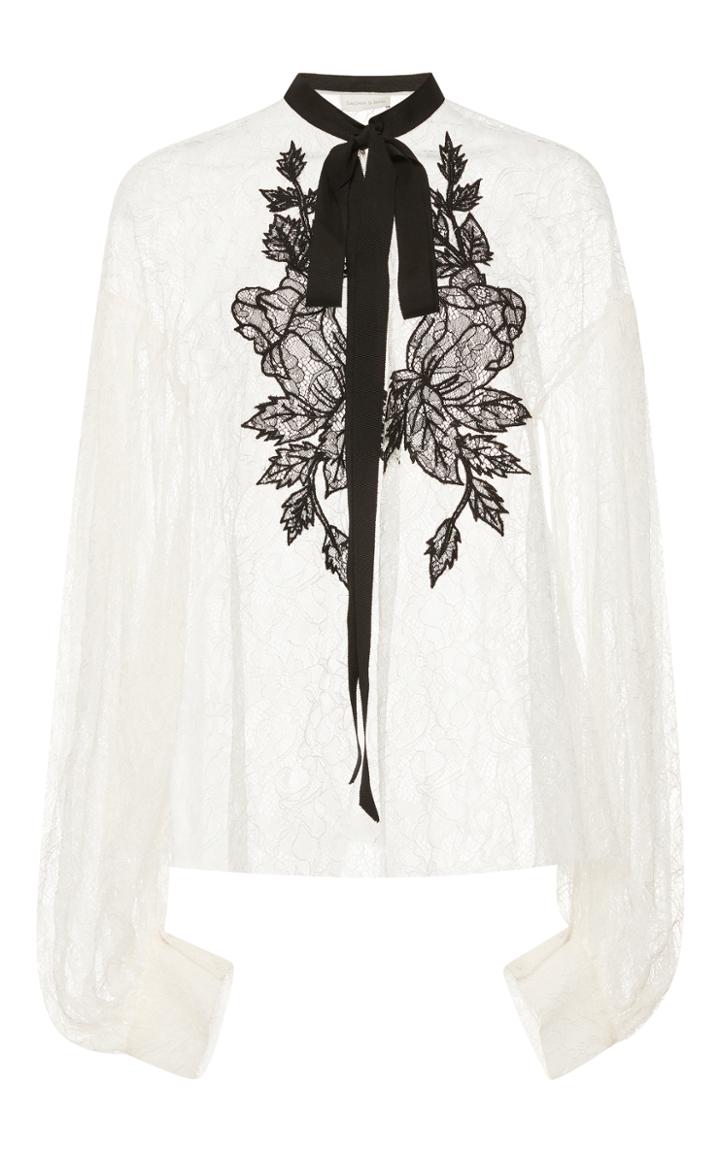 Sachin & Babi Ezra Lace Blouse