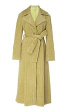 Rejina Pyo Rhea Long Corduroy Trenchcoat