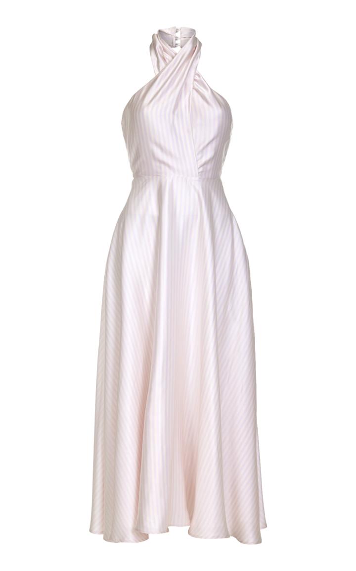 Safiyaa Cedar Wrap Neck Short Dress