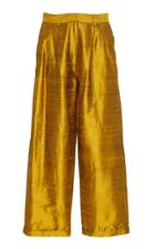 Christine Alcalay Silk Wide-leg Pant