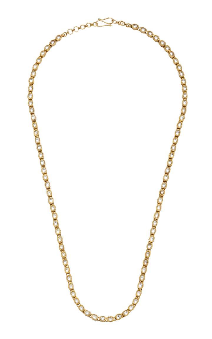 Madhuri Parson One-of-a-kind Rock Crystal Oval Necklace