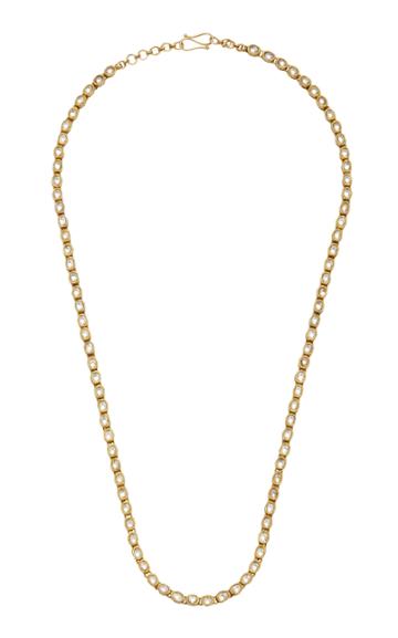 Madhuri Parson One-of-a-kind Rock Crystal Oval Necklace