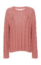 Sablyn Cassidy Cable-knit Cotton-cashmere Blend Sweater