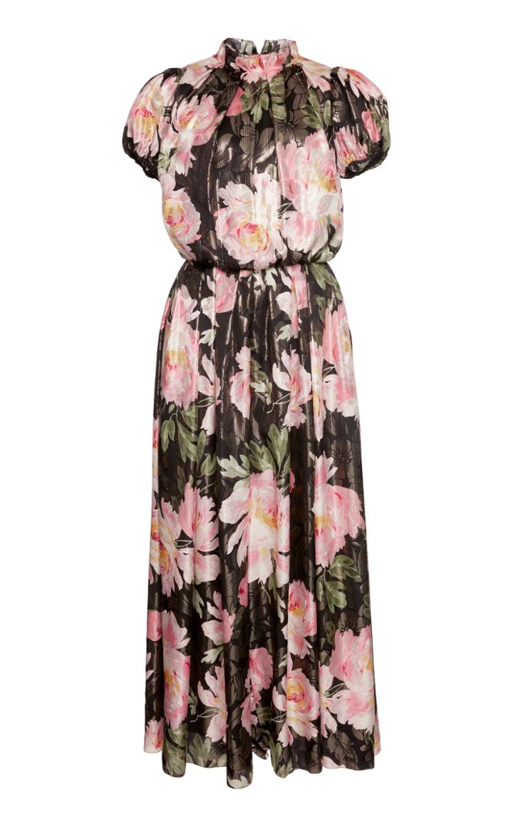 Dolce & Gabbana Short Sleeve Floral Jumpsuit