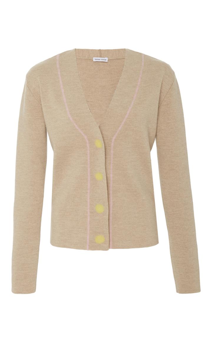 Tomas Maier V-neck Button Up Cardigan