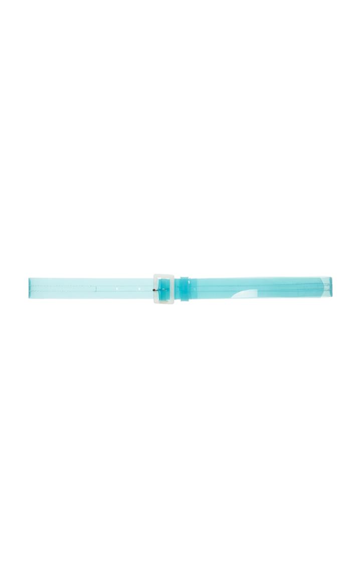 Tibi Transparent Belt With Buckle