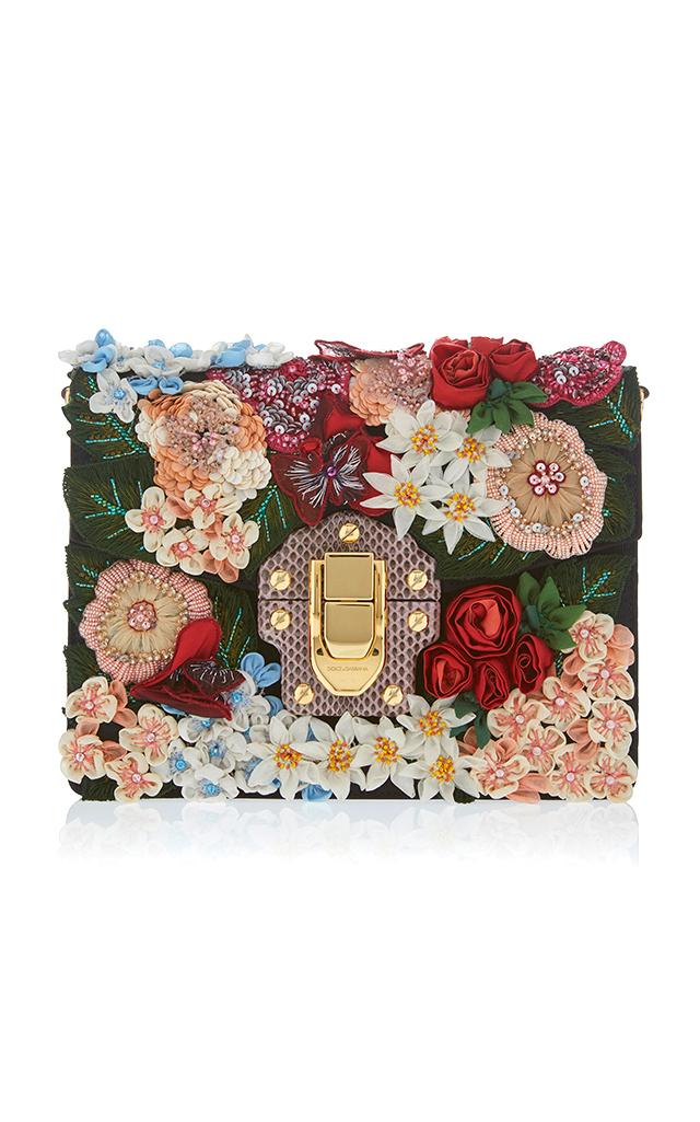 Dolce & Gabbana Brocade Floral Clutch