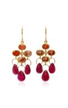 Mallary Marks Ruby 18k Gold Multi-stone Earrings