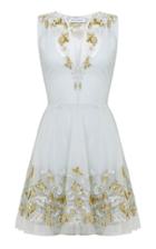 Razan Alazzouni Embellished Tulle Mini Dress