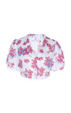 Gl Hrgel Floral Printed Linen Shirt/pant Set