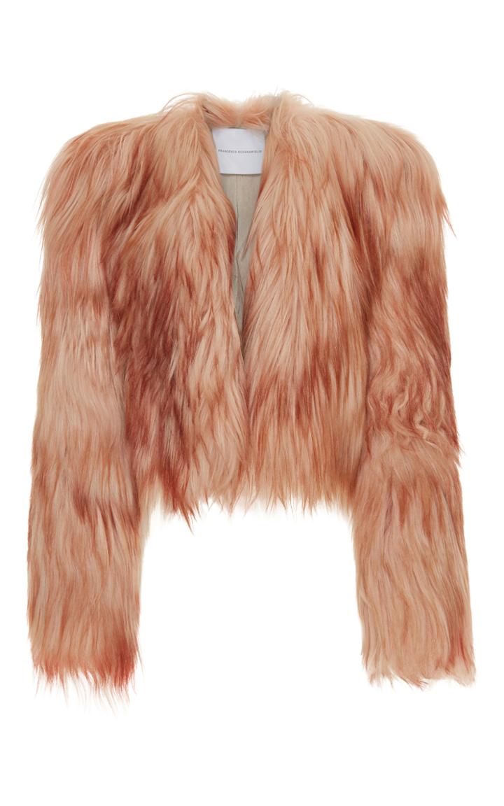 Francesco Scognamiglio Goat Fur Jacket
