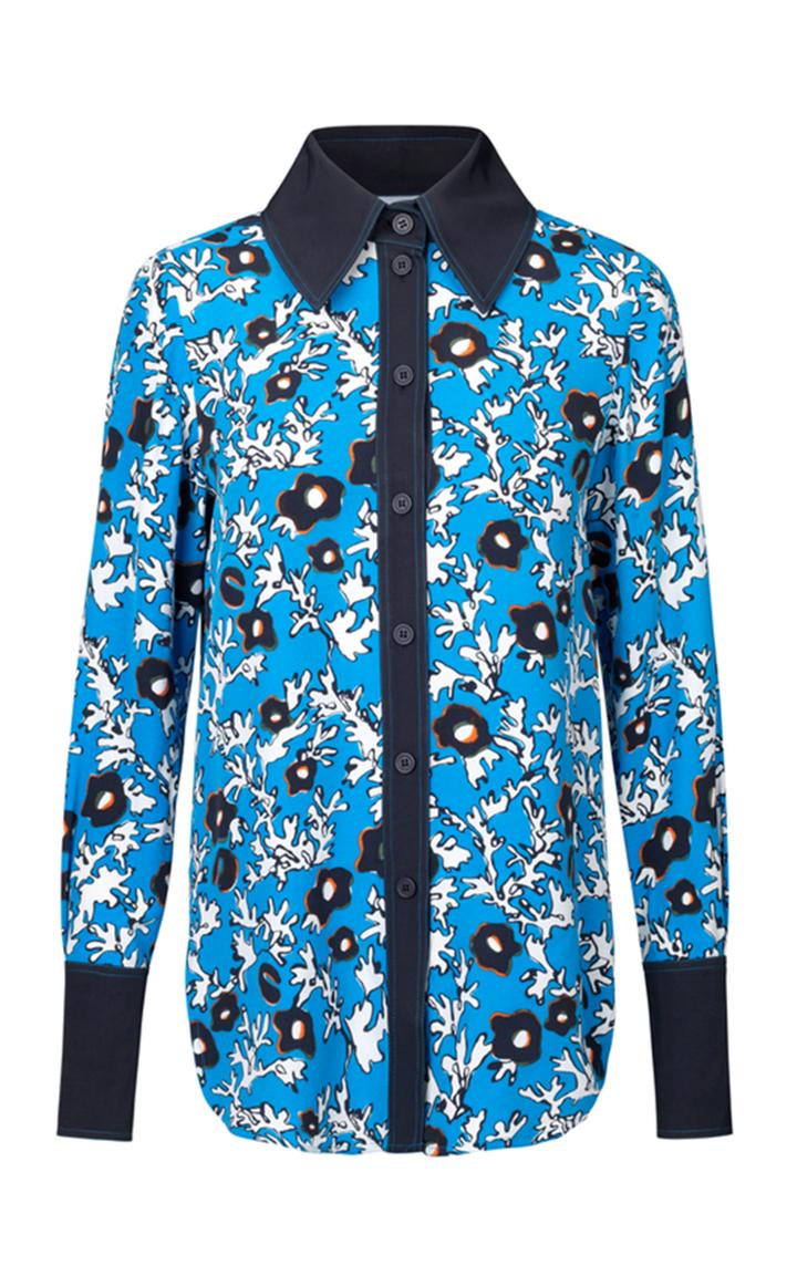 Moda Operandi Stine Goya James Floral Poplin Top