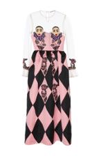 Vivetta Brasilia Check Pattern Dress