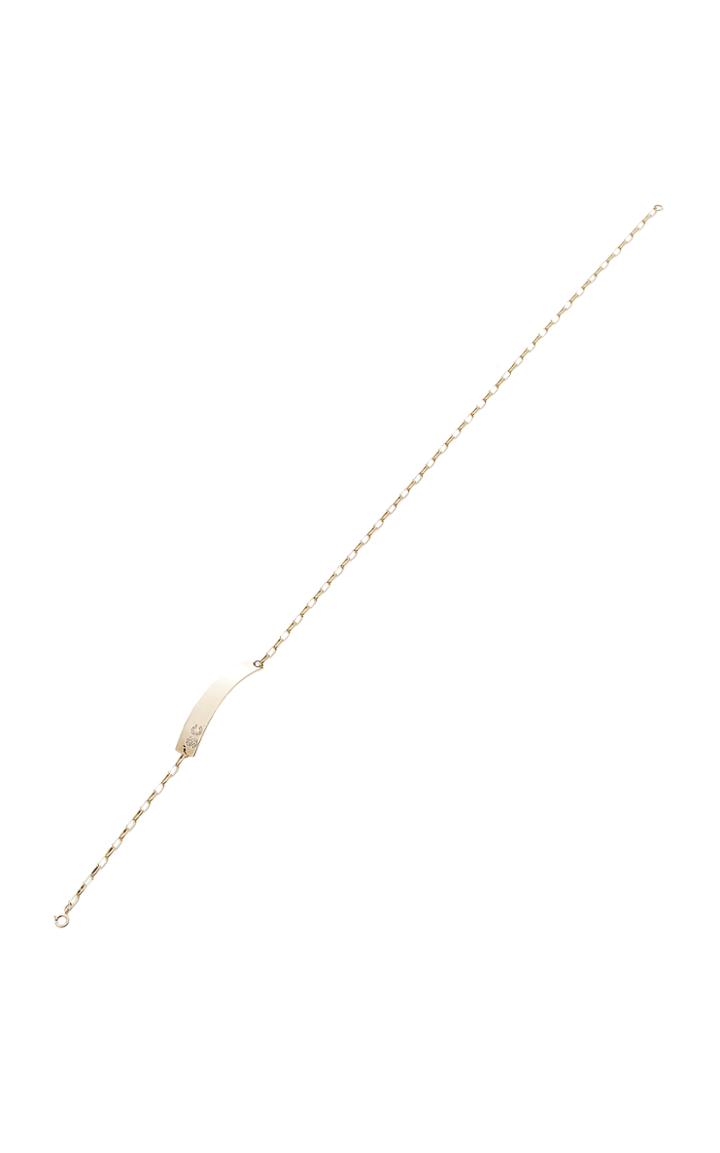Audrey C. Jewelry Initial Bar Necklace