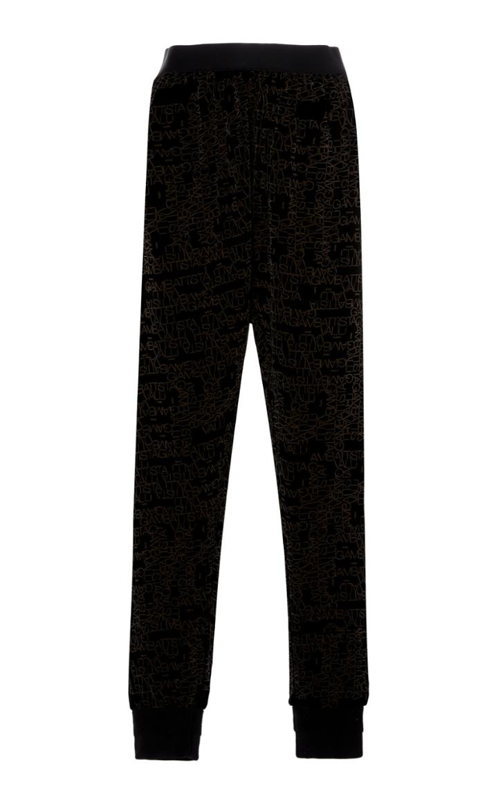 Giambattista Valli High Waist Logo Joggers