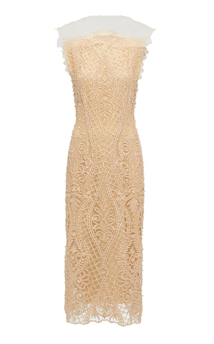 Ezgi Cinar Nomad Embroidered Midi Dress