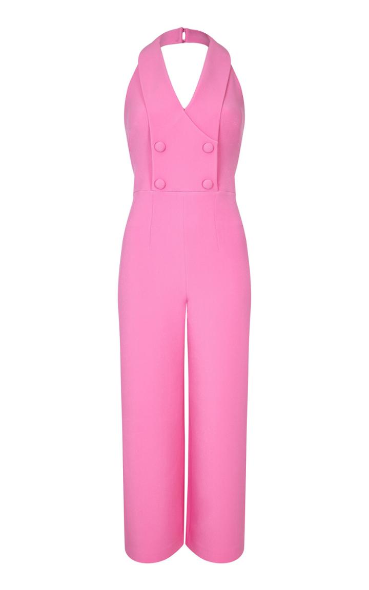 Safiyaa Delaney Tuxedo Jumpsuit