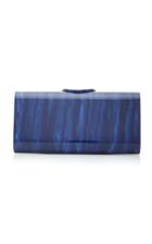 Edie Parker Lara Large Marbled Acrylic Bag