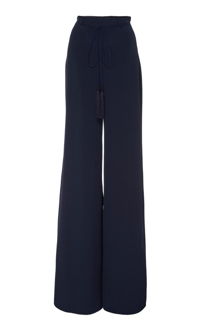 Cushnie Silk-crepe Wide-leg Pants