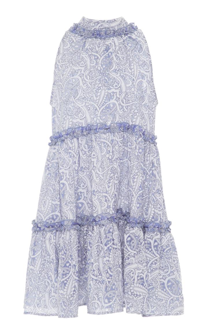 Amber Sakai Mini Tiered Dress
