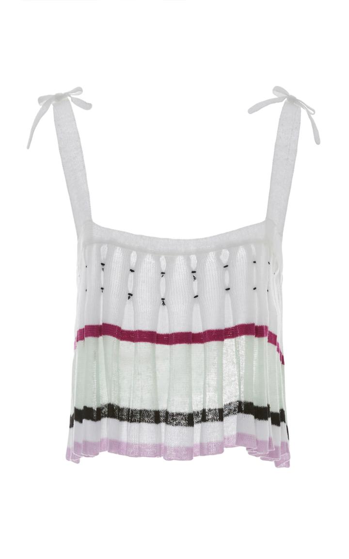 Tabula Rasa Amma Pleat Top