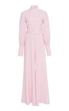 Emilia Wickstead Elvis Wool-crepe Wide-leg Jumpsuit