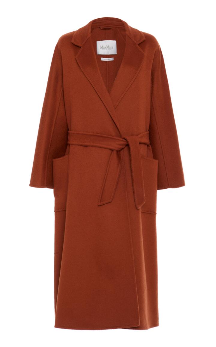 Max Mara Labbro Belted Cashmere Coat