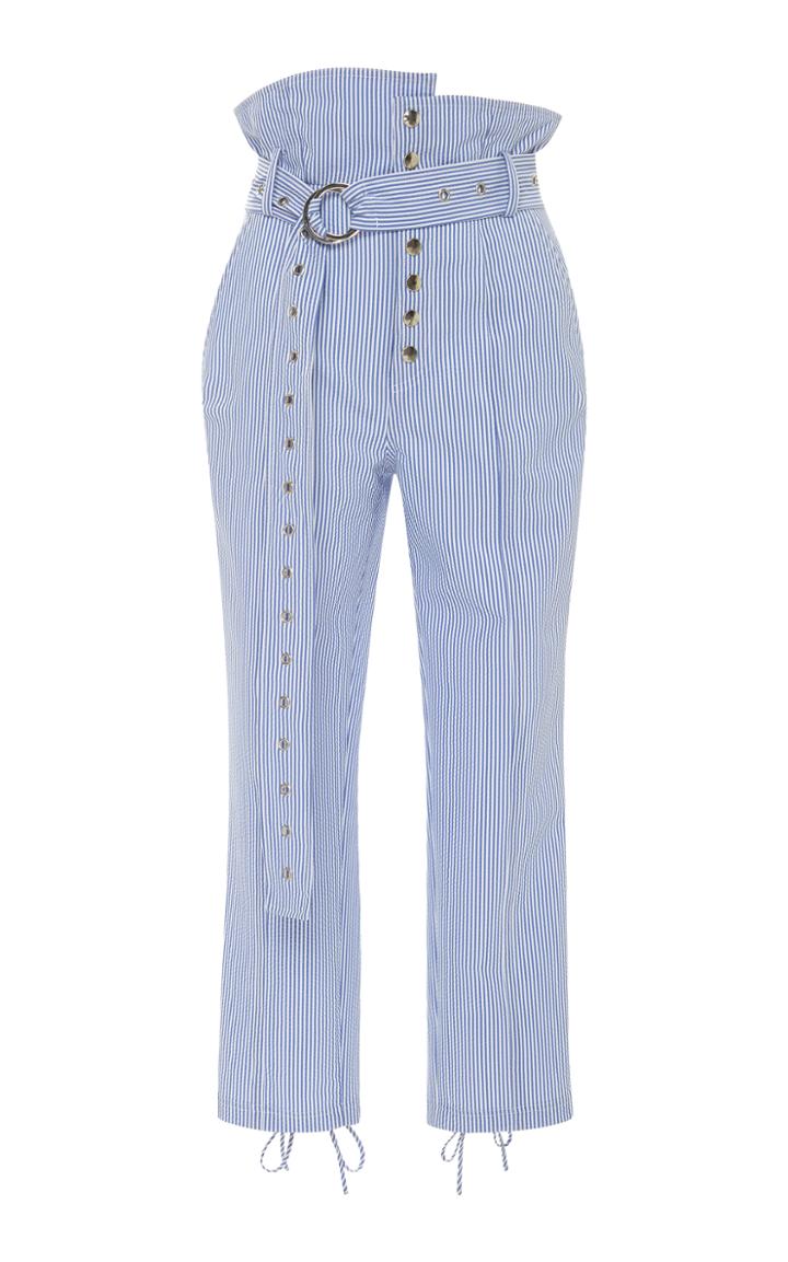 Marissa Webb Gia Seersucker Stripe Pant