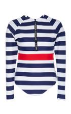 Perfect Moment Spring Striped One Piece Swimsuit