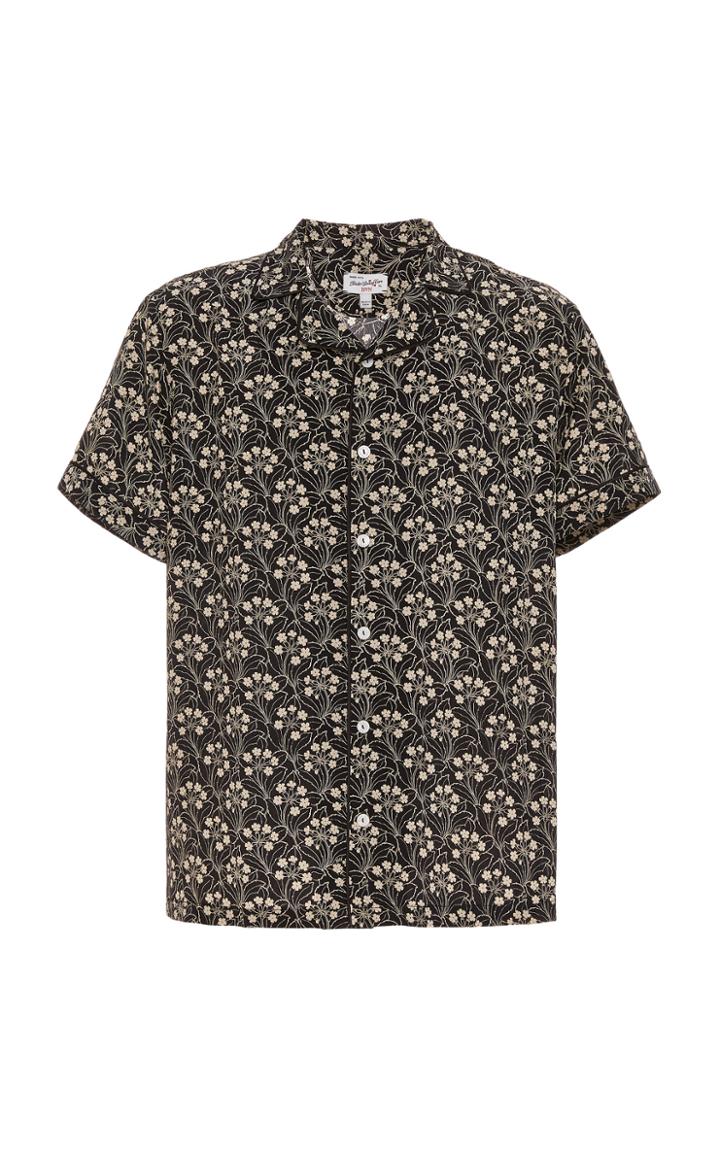 Hvn Exclusive Printed Silk Shirt Size: S