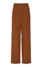 Moda Operandi Oscar De La Renta Cotton-blend Wide-leg Pants Size: 0
