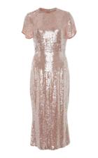 Rachel Gilbert Orla Short Sleeve Sequin Dress