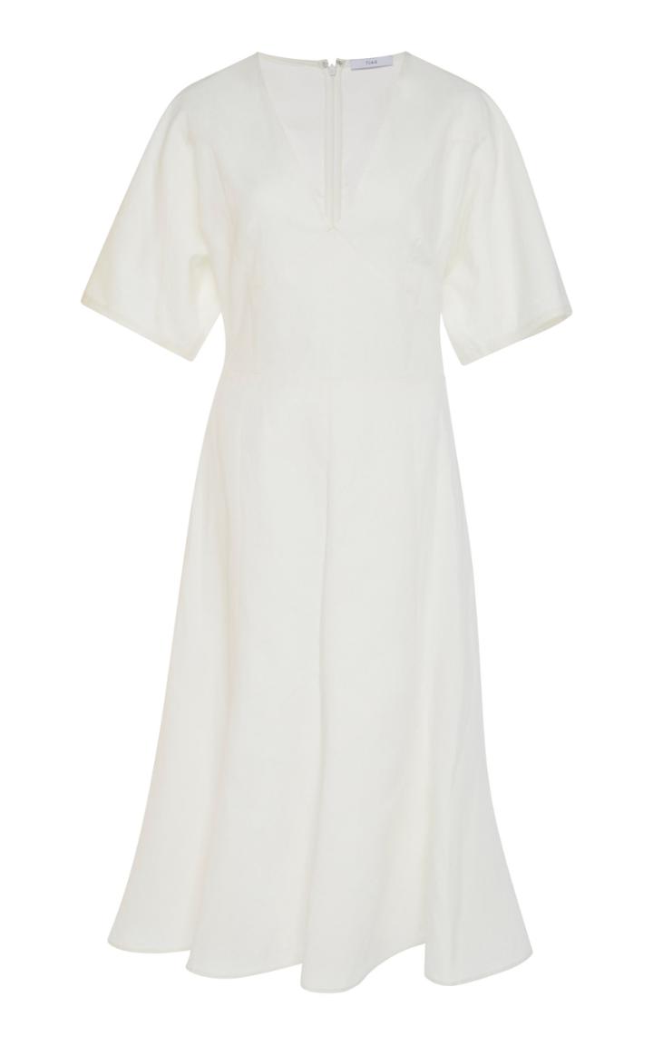 Tome Corset Seam Flare Dress