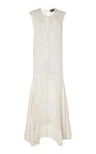 Albus Lumen Necto Open-knit Cotton Dress
