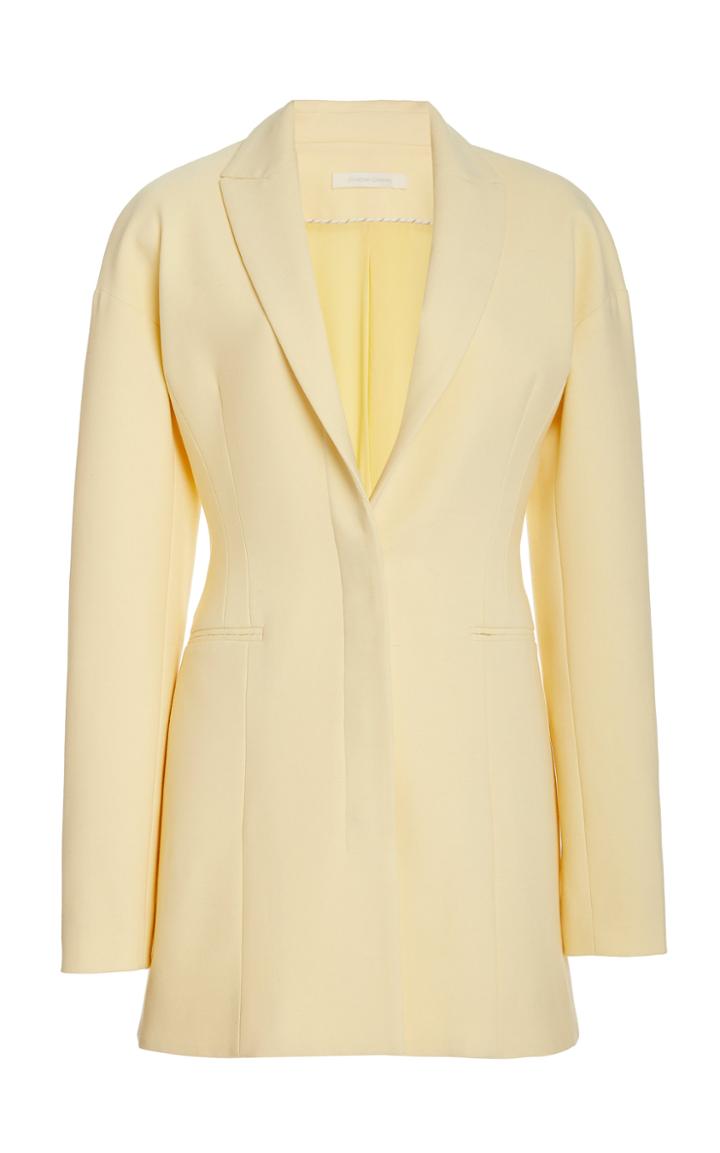 Moda Operandi Jonathan Simkhai Amina Blazer Wool-blend Blazer