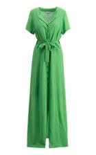 Holzweiler Ocean Button Down Maxi Dress