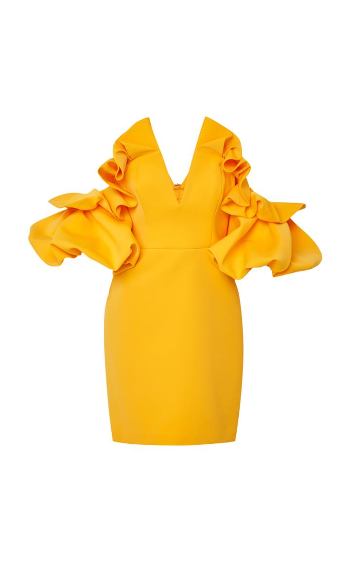 Acler Hitching Deep V Dress