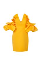 Acler Hitching Deep V Dress