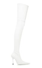 Balenciaga Knife Stretch Leather Over-the-knee Boots